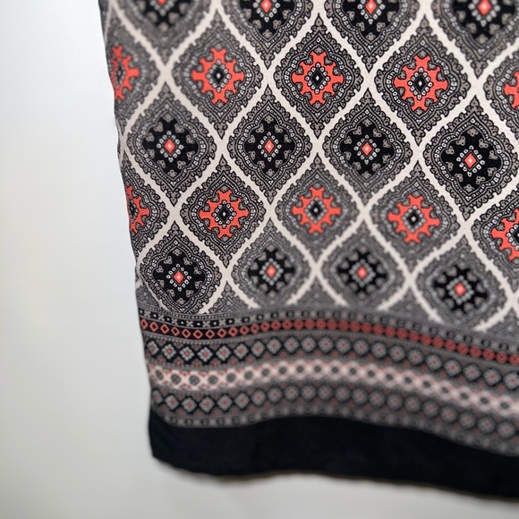 Ann Taylor Blouse Women’s Large Petite Multicolor Long Sleeve Polyester Blend - Picture 7 of 15